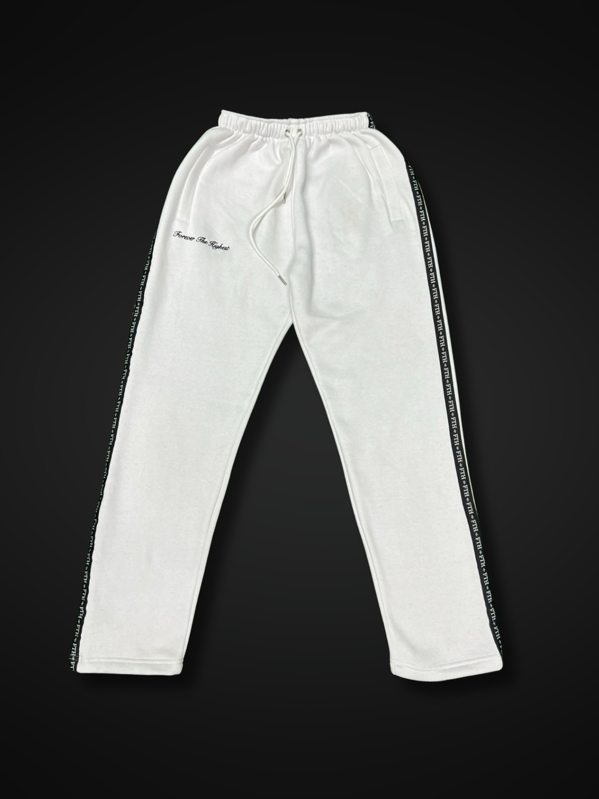 White Sweatpants  Forever Classic Apparel Co.