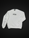 White “FTH” sweatshirt