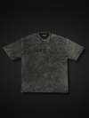 Black acid washed “FTH” shirt