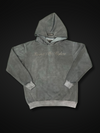 Gray acid washed “Forever The Highest” hoodie